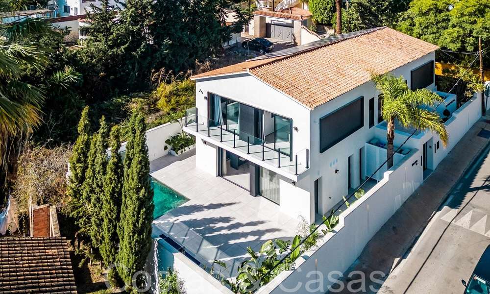 Villa de lujo contemporánea y sostenible con piscina privada en venta en Nueva Andalucía, Marbella 66859