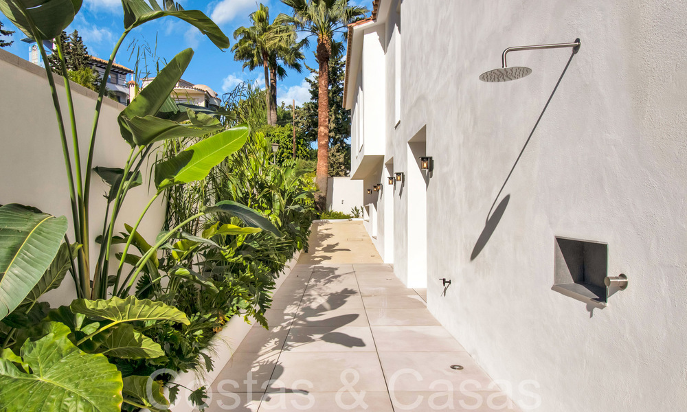 Villa de lujo contemporánea y sostenible con piscina privada en venta en Nueva Andalucía, Marbella 66889