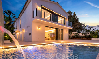 Villa de lujo contemporánea y sostenible con piscina privada en venta en Nueva Andalucía, Marbella 66913 