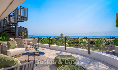 Apartamentos modernos de obra nueva con vistas al mar en venta en Marbella - Estepona 74489