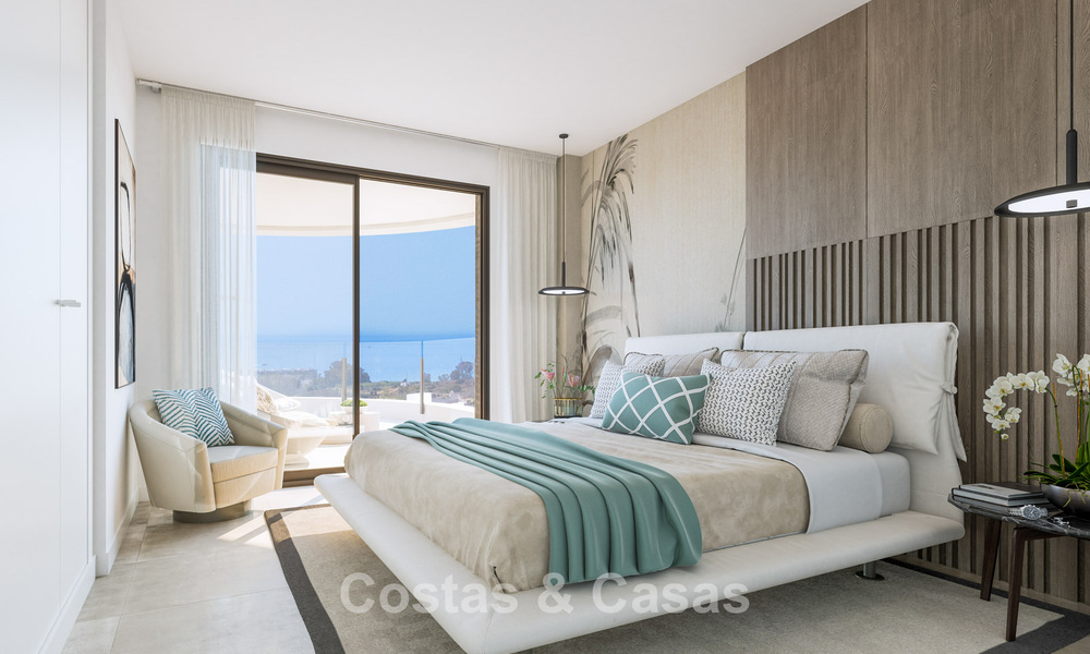 Apartamentos modernos de obra nueva con vistas al mar en venta en Marbella - Estepona 74490