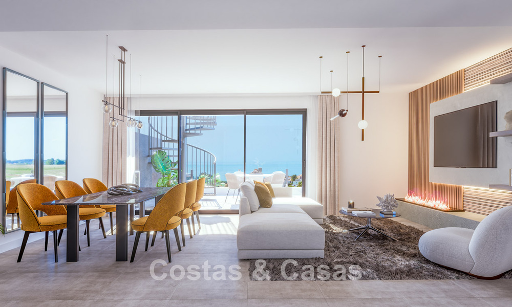 Apartamentos modernos de obra nueva con vistas al mar en venta en Marbella - Estepona 74491