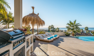 Exclusiva villa de diseño con vistas panorámicas al mar en venta en un resort de golf de cinco estrellas en Marbella - Benahavis 74777 