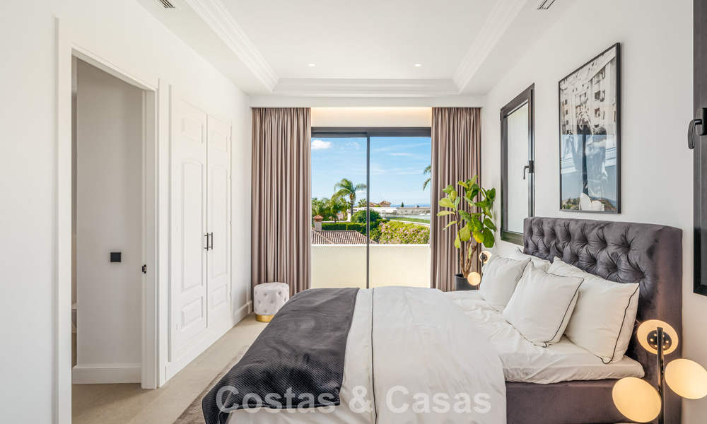 Exclusiva villa de diseño con vistas panorámicas al mar en venta en un resort de golf de cinco estrellas en Marbella - Benahavis 74797