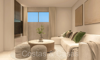 Nuevas casas de lujo de estilo contemporáneo en venta en el valle del golf de Mijas, Costa del Sol 68875 