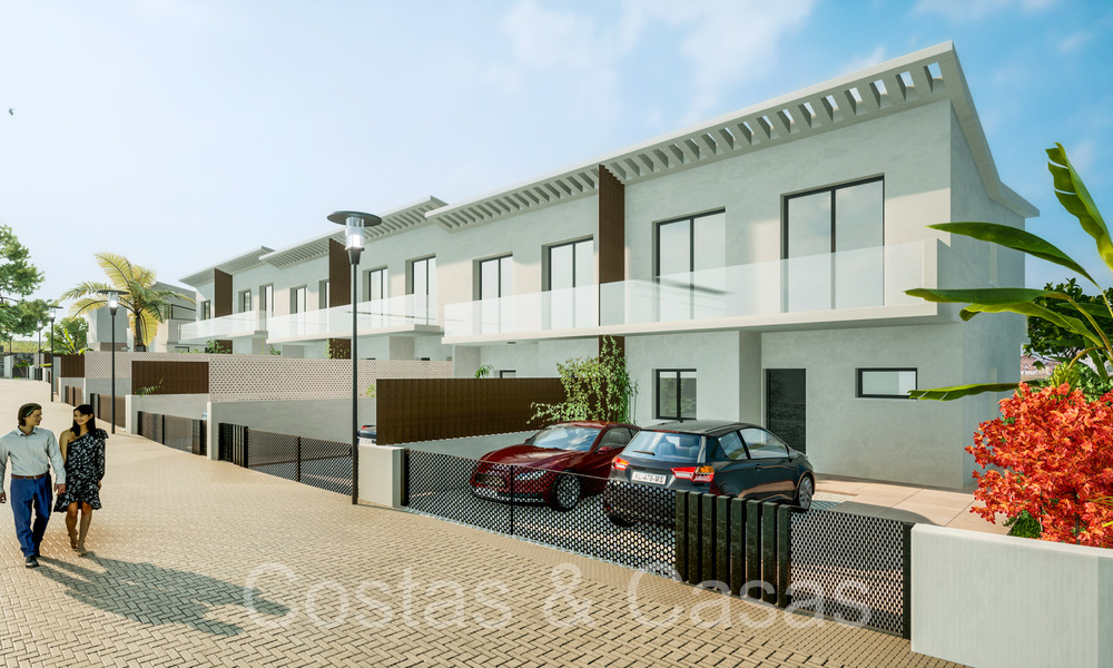 Nuevas casas de lujo de estilo contemporáneo en venta en el valle del golf de Mijas, Costa del Sol 68878