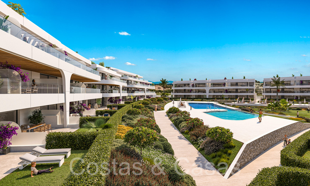 Proyecto nuevo de apartamentos en venta en la Nueva Milla de Oro entre Marbella y Estepona 69574