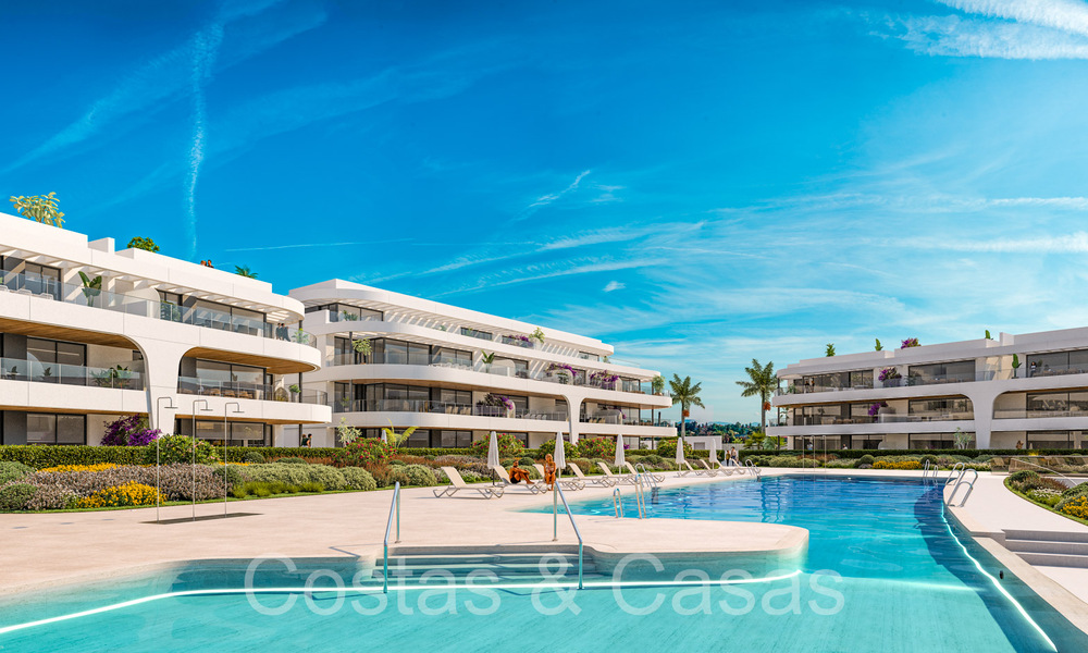 Proyecto nuevo de apartamentos en venta en la Nueva Milla de Oro entre Marbella y Estepona 69575