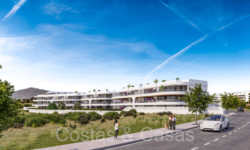 Proyecto nuevo de apartamentos en venta en la Nueva Milla de Oro entre Marbella y Estepona 69576