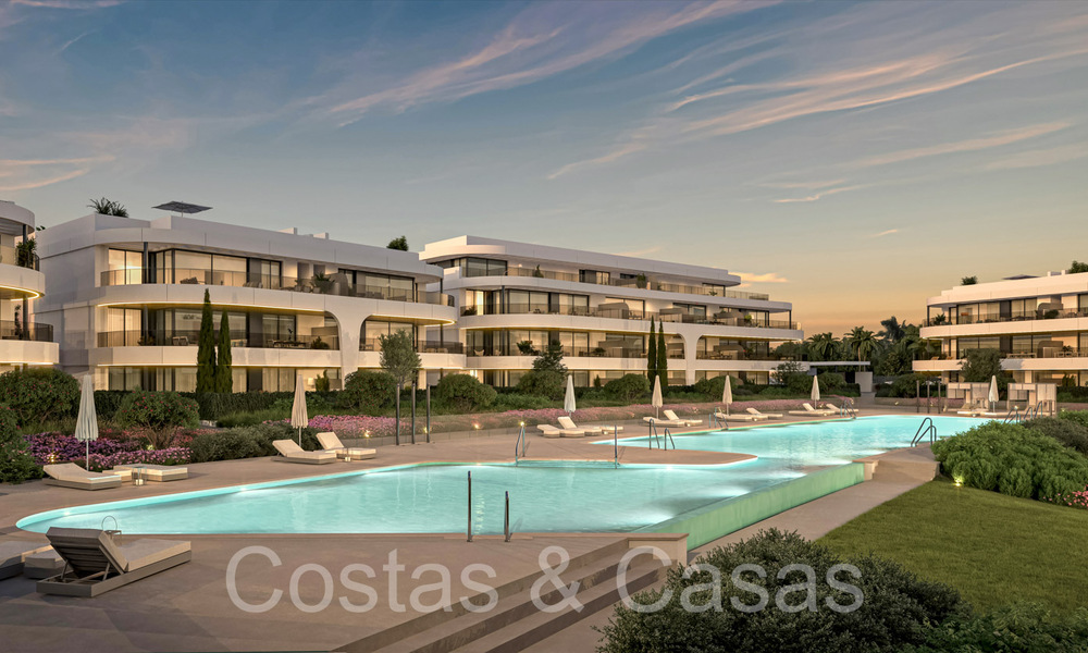 Proyecto nuevo de apartamentos en venta en la Nueva Milla de Oro entre Marbella y Estepona 69580