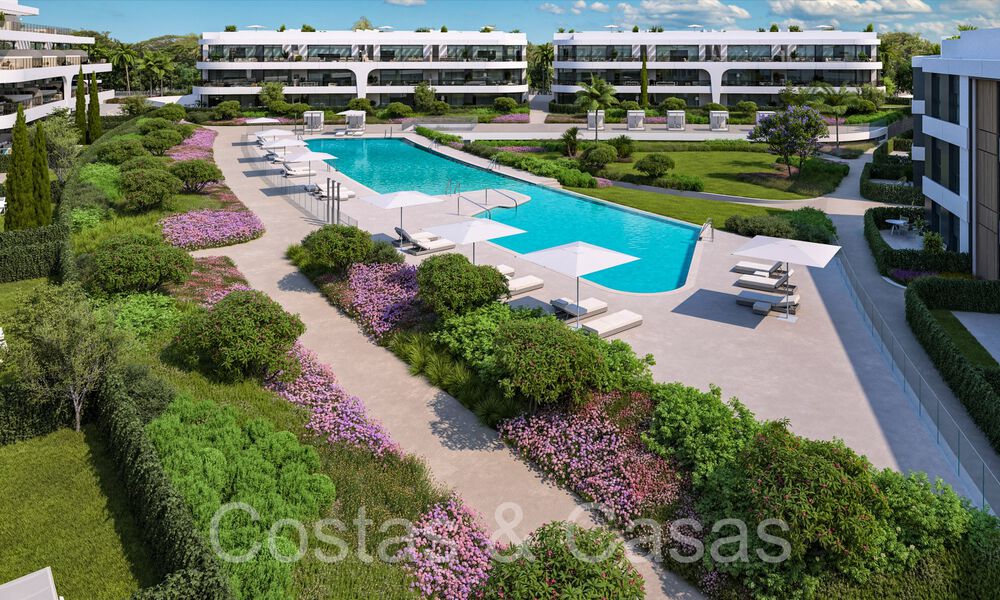 Proyecto nuevo de apartamentos en venta en la Nueva Milla de Oro entre Marbella y Estepona 69583