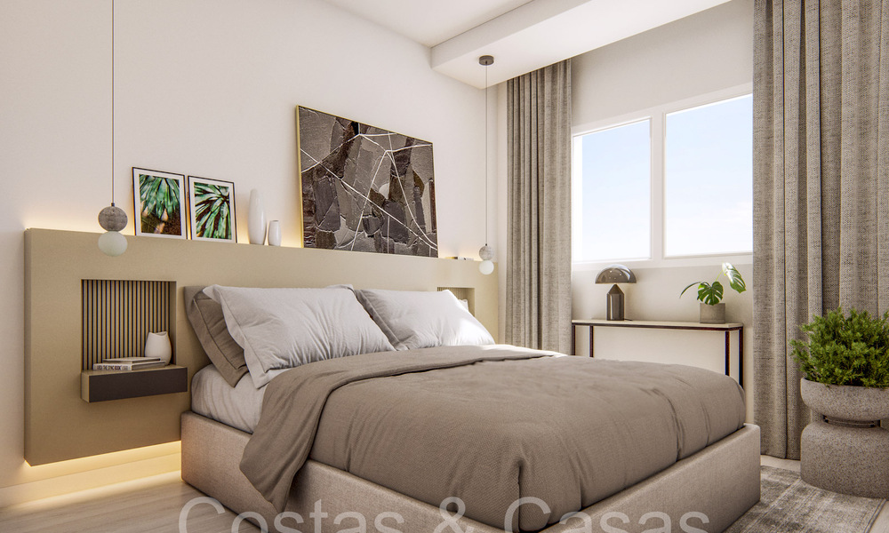 Nuevos apartamentos de estilo moderno en venta en complejo con infraestructura de primera clase en Fuengirola, Costa del Sol 67427