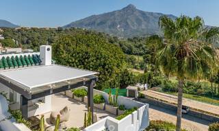 Prestigiosa casa adosada en venta en un codiciado enclave de golf de Aloha Golf, Nueva Andalucía, Marbella 67716 