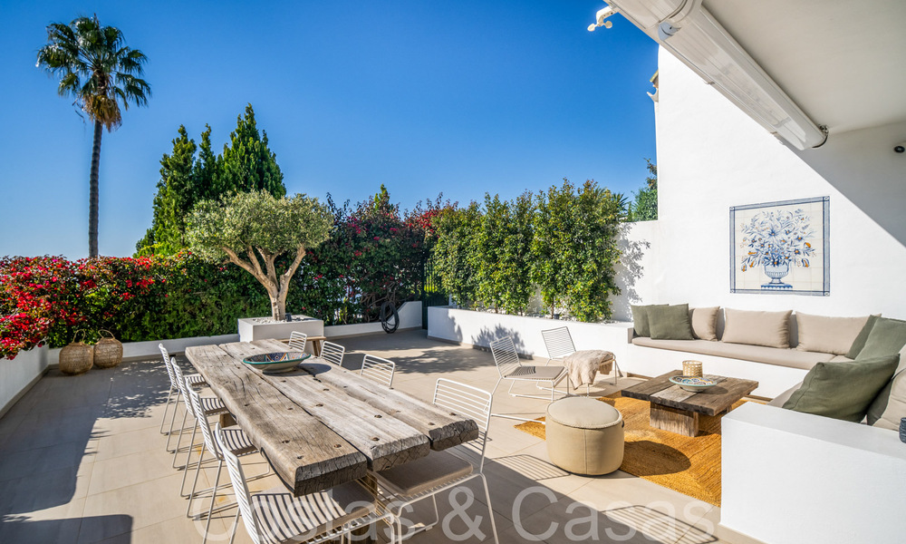 Prestigiosa casa adosada en venta en un codiciado enclave de golf de Aloha Golf, Nueva Andalucía, Marbella 67730