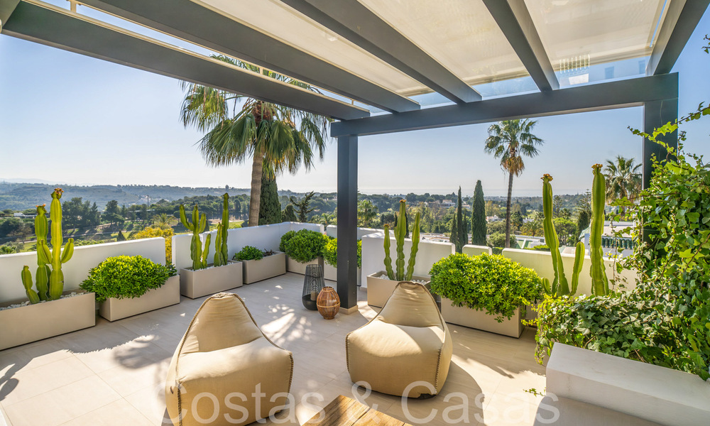 Prestigiosa casa adosada en venta en un codiciado enclave de golf de Aloha Golf, Nueva Andalucía, Marbella 67739