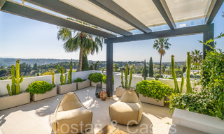 Prestigiosa casa adosada en venta en un codiciado enclave de golf de Aloha Golf, Nueva Andalucía, Marbella 67739 