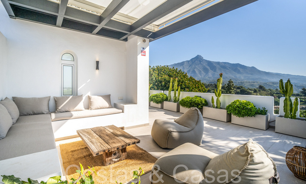 Prestigiosa casa adosada en venta en un codiciado enclave de golf de Aloha Golf, Nueva Andalucía, Marbella 67740