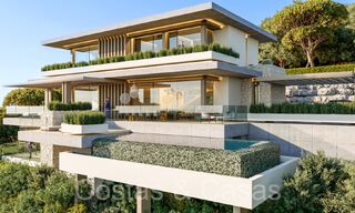 Parcela edificable + proyecto para una villa avanzada de nueva construcción en venta en una exclusiva urbanización cerrada en las colinas de Marbella - Istán 67799 