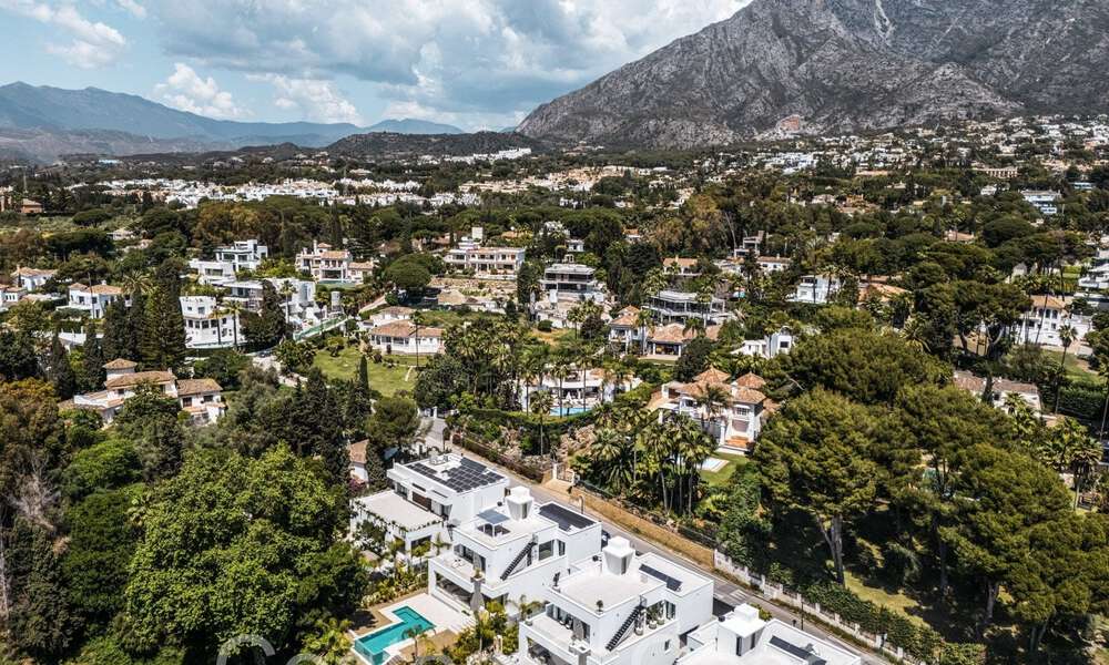 Lujosa villa ecológica en venta en una codiciada urbanización en la Milla de Oro de Marbella 67811