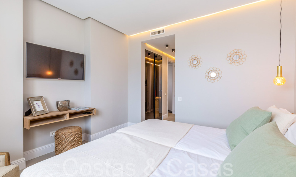 Elegante ático con preciosas vistas en venta en un exclusivo complejo de golf en Mijas, Costa del Sol 68271