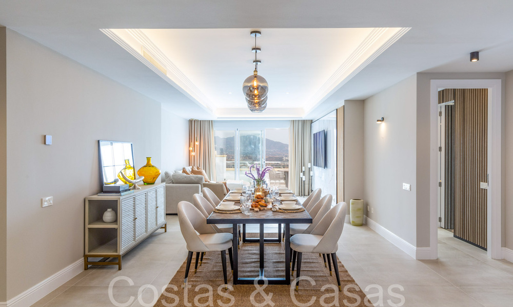 Elegante ático con preciosas vistas en venta en un exclusivo complejo de golf en Mijas, Costa del Sol 68274