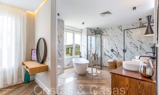 Elegante ático con preciosas vistas en venta en un exclusivo complejo de golf en Mijas, Costa del Sol 68294 