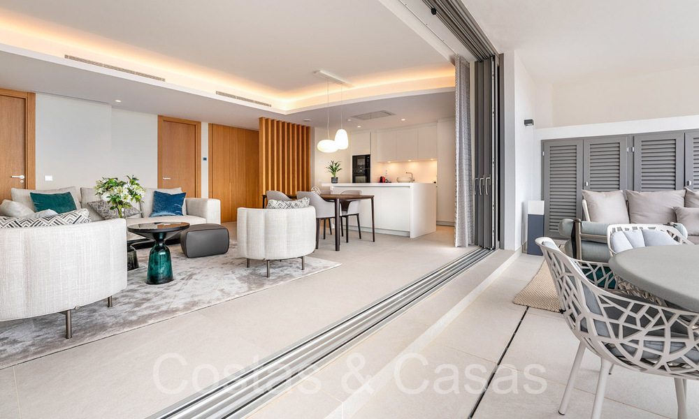 Listo para entrar a vivir, prestigioso apartamento con vistas panorámicas al mar en venta en Marbella - Benahavis 68581