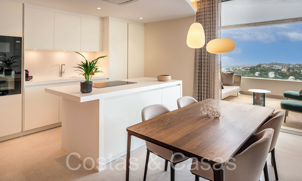 Listo para entrar a vivir, prestigioso apartamento con vistas panorámicas al mar en venta en Marbella - Benahavis 68584