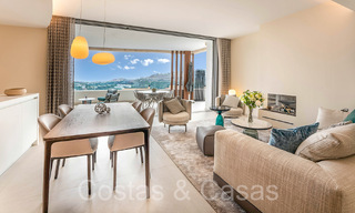 Listo para entrar a vivir, prestigioso apartamento con vistas panorámicas al mar en venta en Marbella - Benahavis 68594 