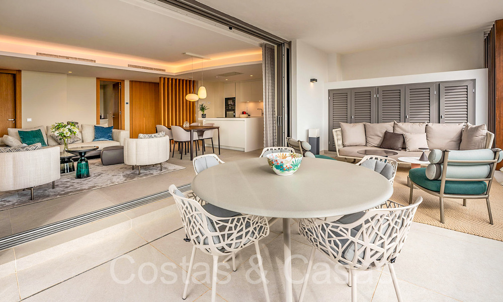 Listo para entrar a vivir, prestigioso apartamento con vistas panorámicas al mar en venta en Marbella - Benahavis 68596