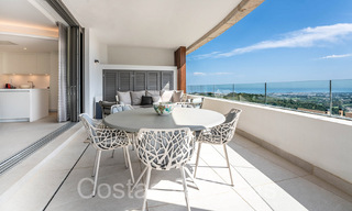 Listo para entrar a vivir, prestigioso apartamento con vistas panorámicas al mar en venta en Marbella - Benahavis 68599 