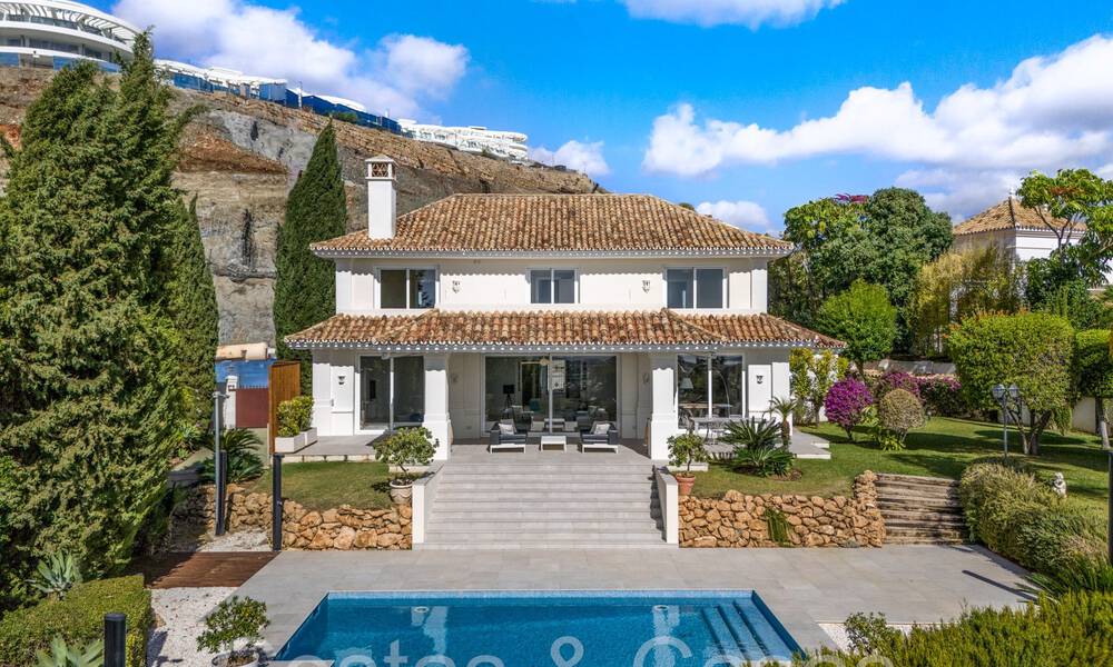 Villa de lujo lista para entrar a vivir en venta, en primera línea de golf en La Quinta, Benahavis - Marbella 68254