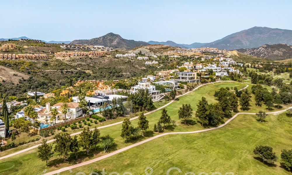 Villa moderna de lujo de una sola planta en venta directamente en el campo de golf en Benahavis - Marbella 68459