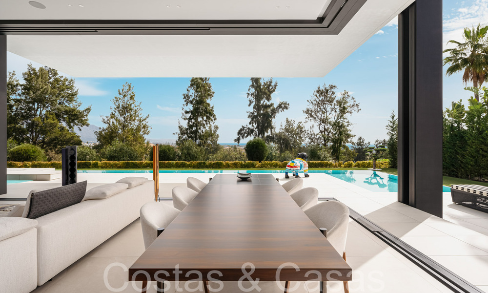 Villa moderna de lujo de una sola planta en venta directamente en el campo de golf en Benahavis - Marbella 68464