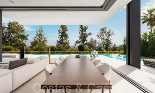 Villa moderna de lujo de una sola planta en venta directamente en el campo de golf en Benahavis - Marbella 68464 