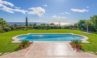 Clásica villa mediterránea con impresionantes vistas al mar en venta en Cascada de Camojan en Marbella 68499 