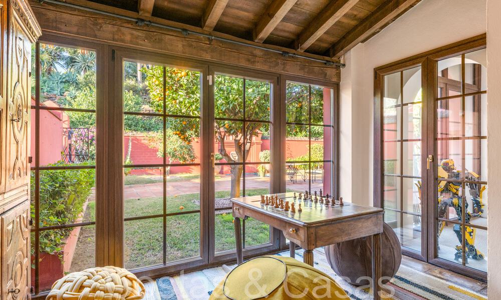 Majestuosa villa andaluza de lujo en venta rodeada de naturaleza en El Madroñal, Benahavis - Marbella 68512