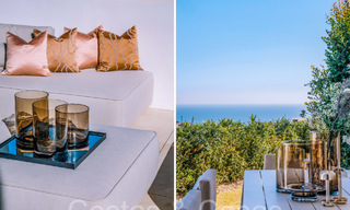 Listo para entrar a vivir! Apartamento contemporáneo con jardín y preciosas vistas al mar en venta, a poca distancia en coche del centro de Marbella 68676 