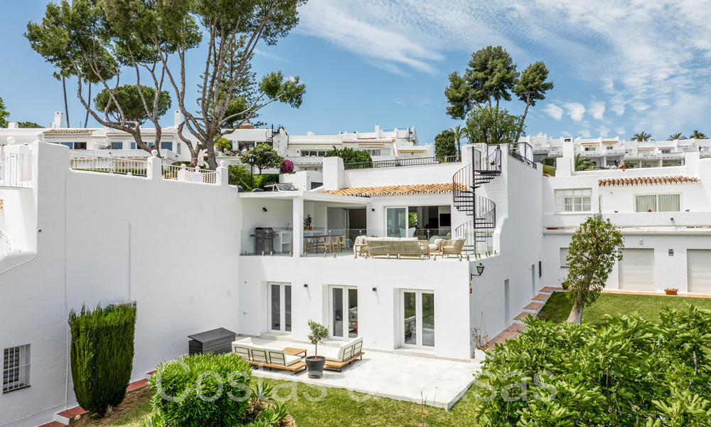 Magnífica casa adosada en venta en el querido enclave de golf de Aloha Golf, Nueva Andalucía, Marbella 68682