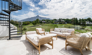 Magnífica casa adosada en venta en el querido enclave de golf de Aloha Golf, Nueva Andalucía, Marbella 68702 