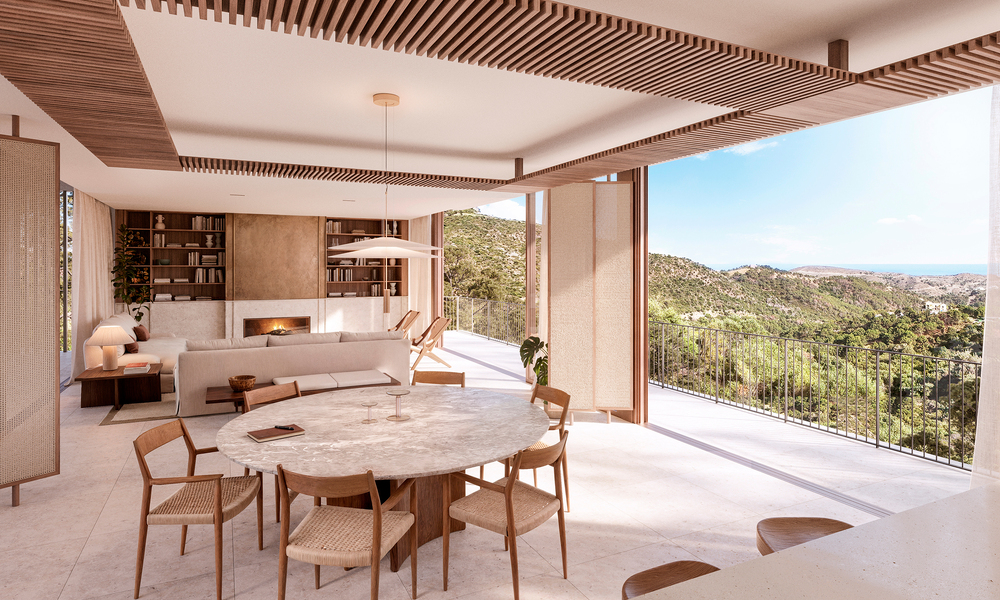 Villa nueva de diseño avanzado en venta rodeada de naturaleza en las colinas de Marbella - Benahavis 69726