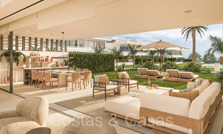 ¡Reventa! Casa de diseño ultramoderna en venta en un complejo privilegiado en la Milla de Oro de Marbella 69070 