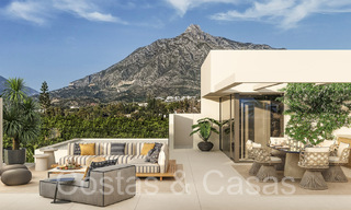 ¡Reventa! Casa de diseño ultramoderna en venta en un complejo privilegiado en la Milla de Oro de Marbella 69081 