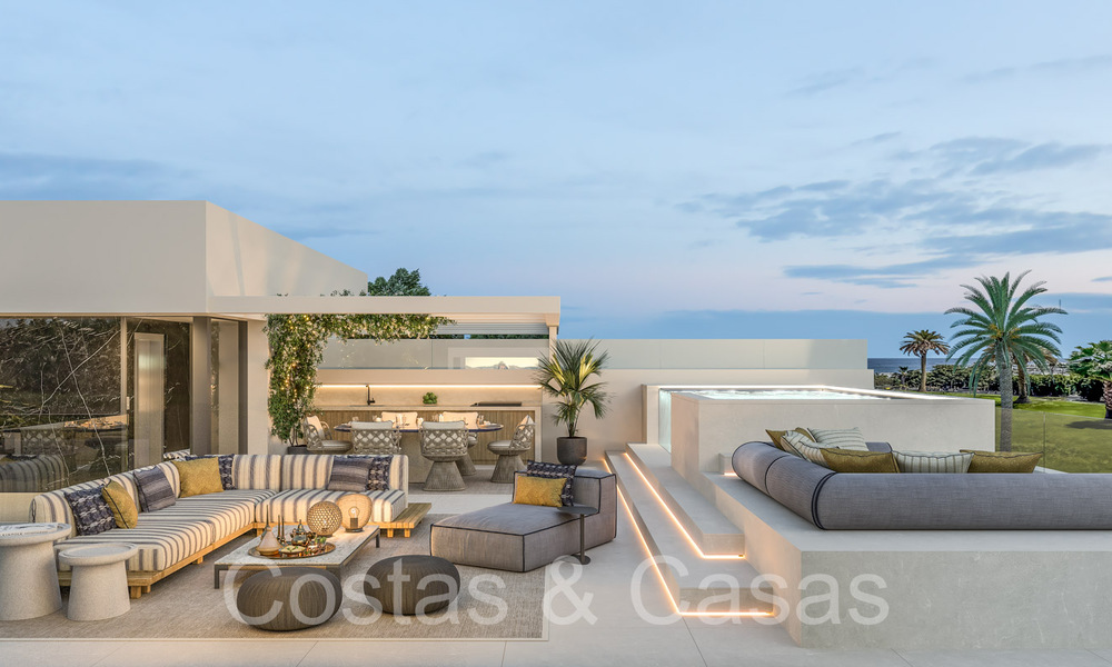 ¡Reventa! Casa de diseño ultramoderna en venta en un complejo privilegiado en la Milla de Oro de Marbella 69089