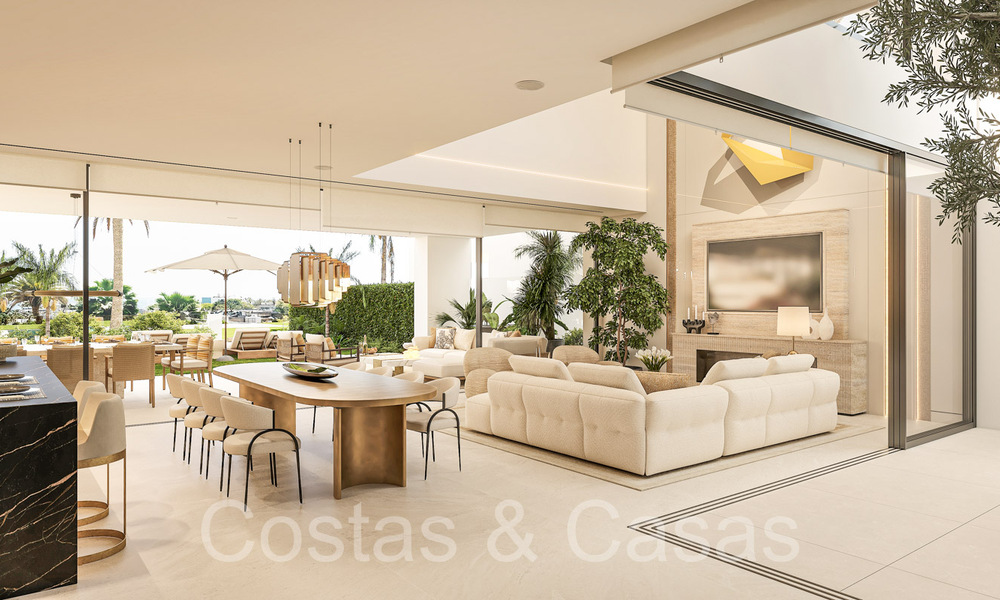 ¡Reventa! Casa de diseño ultramoderna en venta en un complejo privilegiado en la Milla de Oro de Marbella 69106