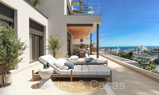 Apartamentos nuevos y contemporáneos con vistas al mar en venta a poca distancia del centro de Estepona y de la playa 69413 