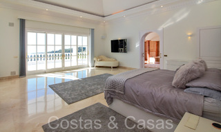Villa clásica mediterránea con impresionantes vistas al mar en venta, en el exclusivo complejo La Zagaleta en Benahavis - Marbella 69754 