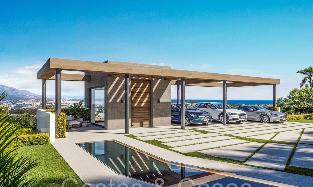 Nueva promoción de lujo con villas de lujo de alta gama en venta en un resort de golf en Mijas, Costa del Sol 69644