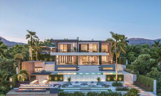 Nueva promoción de lujo con villas de lujo de alta gama en venta en un resort de golf en Mijas, Costa del Sol 69654 