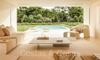 Villa de diseño futurista en venta rodeada de naturaleza en la prestigiosa comunidad de Valderrama en Sotogrande, Costa del Sol 69785 
